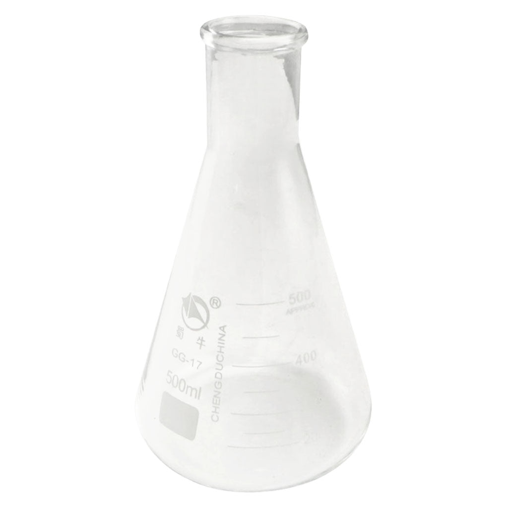 Glass Erlenmeyer Flask - 500 mL