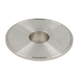 Stainless Steel Tri-Clover Cap Reducer - 6" TC X 2" TC