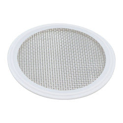 PTFE Tri-Clover Stainless Steel Mesh Screen Gasket - 4" TC