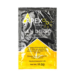 Apex Cultures San Diego Dry Ale Yeast (11.5 g)