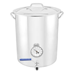 Fermentap Stainless Heavy-Duty Brew Kettle (8 Gal) BE308 – Brew My Beers