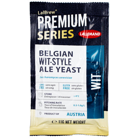 LalBrew Belgian Wit-Style Dry Ale Yeast - Premium Series (11 g)