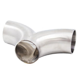 Stainless Steel Sanitary Weld Tube - 90° Line Splitter Tee