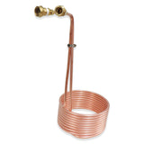 Copper Wort Chiller with Garden Hose Fittings - 25' by 3/8" - Canadian Homebrewing Supplier - Free Shipping - Canuck Homebrew Supply