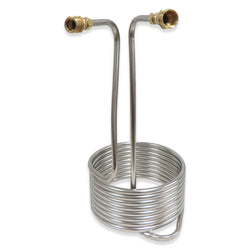 Stainless Steel Immersion Wort Chiller - 25' by 1/2" - Canadian Homebrewing Supplier - Free Shipping - Canuck Homebrew Supply