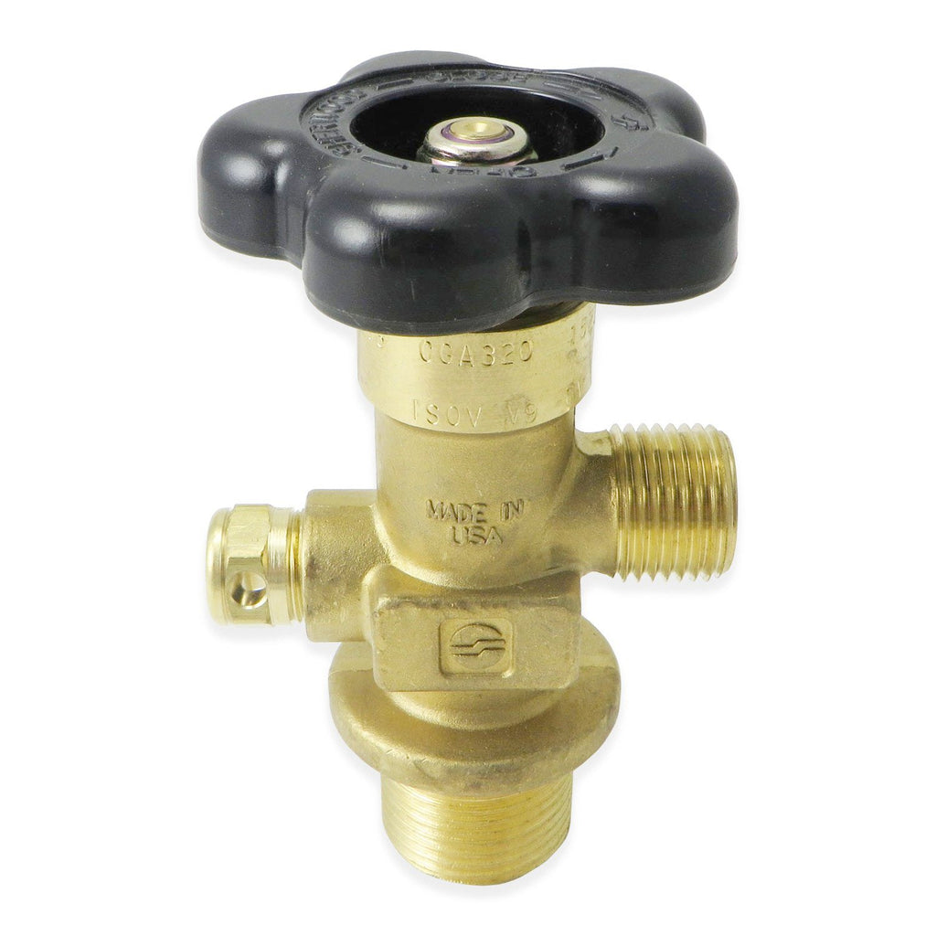 Replacement CGA320 Valve for CO2 Tanks - 3000 PSI - UNF - Canuck ...