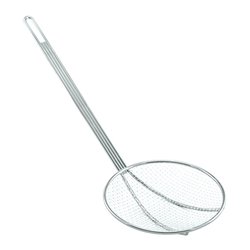 Bayou Classic Nickel-Plated Mesh Skimmer - 18"