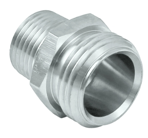 Bayou Classic Stainless Steel Garden Hose Adapter - 3/4" Male Garden Hose X 1/2" Male NPT [800-779]