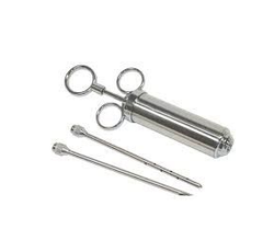 Stainless Steel 2 oz. Seasoning Injector - Bayou Classic 