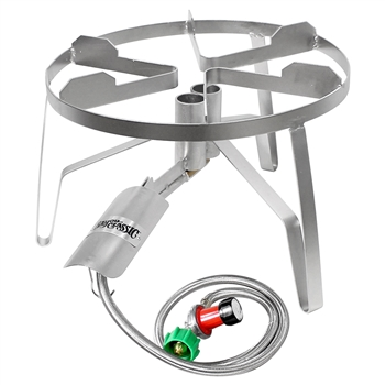 Bayou Classic Stainless Steel Double Jet Burner