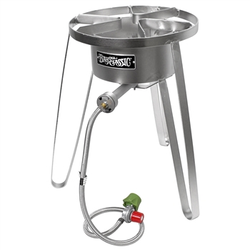 Bayou Classic Stainless Steel High Pressure Tall Burner