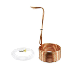 Copper Immersion Wort Chiller - 25' of 3/8"