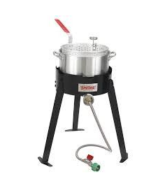 Bayou Classic Aluminum Fish Cooker with Pot