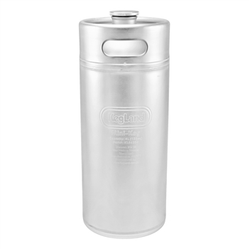 Stainless Steel "Mini-Keg" Growler - 4 L