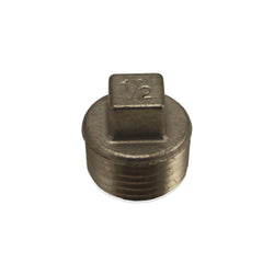 Square Plug - 1/2" MPT