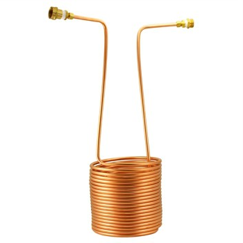 Immersion Wort Chiller - 50’ of 3/8” (Garden Hose Fittings)