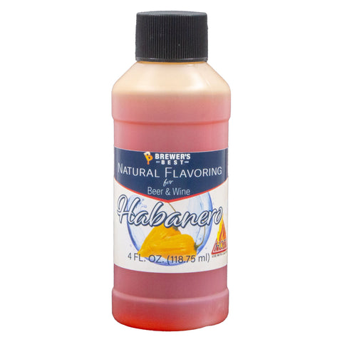 All Natural Habanero Flavouring - 4 fl oz (118 ml)