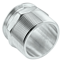 Tri-Clover Adapter – 2” Male NPT x 2” TC