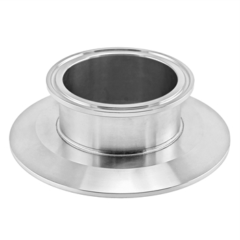 Stainless Steel Tri-Clover Concentric Cap Reducer - 4" TC X 2.5" TC