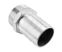 Stainless Steel Fitting - 2" Male NPT X 2" OD Barb