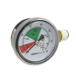 High Pressure Gauge (2000PSI LHT) #6603-2000